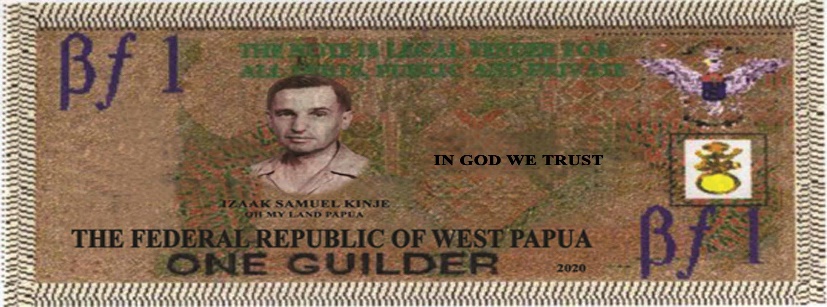 West Papua Gulden parity with USD